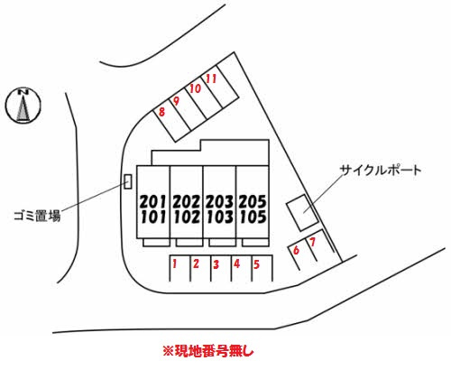 【区画図】 | シャーメゾンＬＵＮＡ