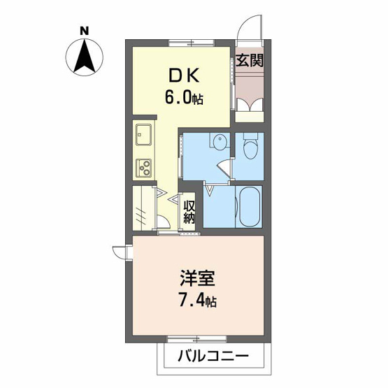 【間取り】 | シャーメゾンＬＵＮＡ