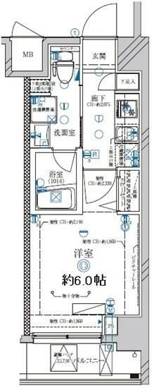 ディアレイシャス西川口の間取り|間取りです。