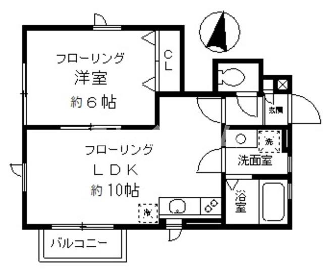 デザインコート西品川の間取り