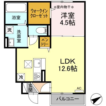 フォルグランツⅡの間取り