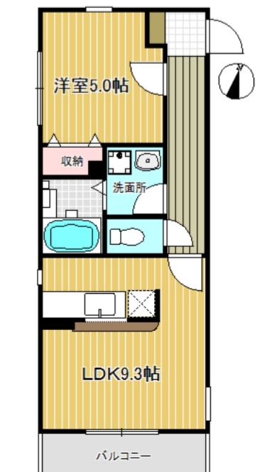 パールメゾン大宮の間取り