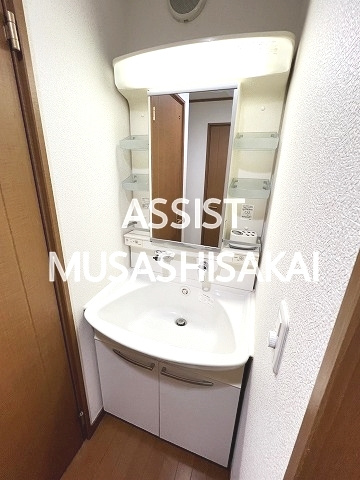 中町３丁目1DKの独立洗面台