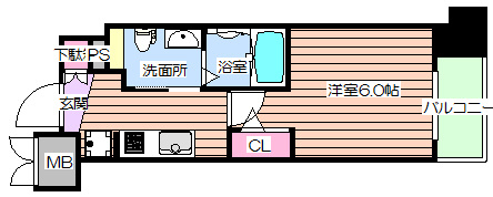 【間取り】 | エステムプラザ大手前エヴァース