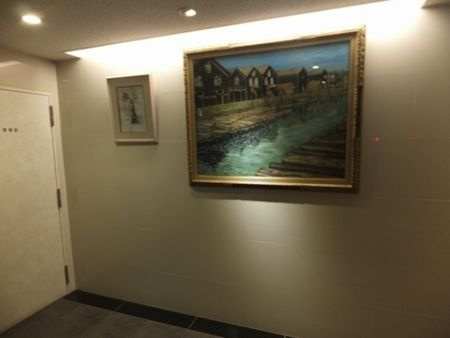 フィールドヒルズ門前仲町のロビー