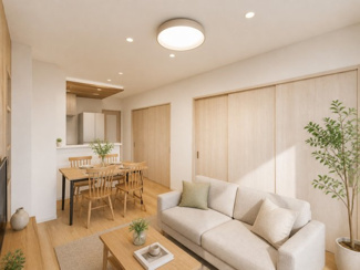 【居間・リビング】 | 日商岩井夙川マンション