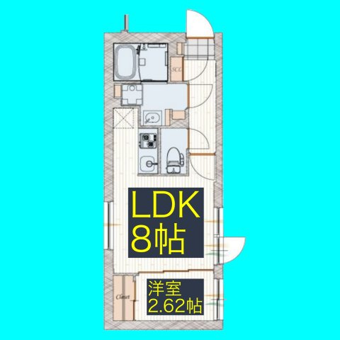 quador名古屋城駅の間取り