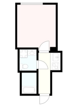 プルミエール　よつ木の間取り|間取りです。