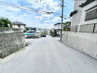 【前面道路含む現地写真】 | 高槻市安岡寺町4丁目　売土地