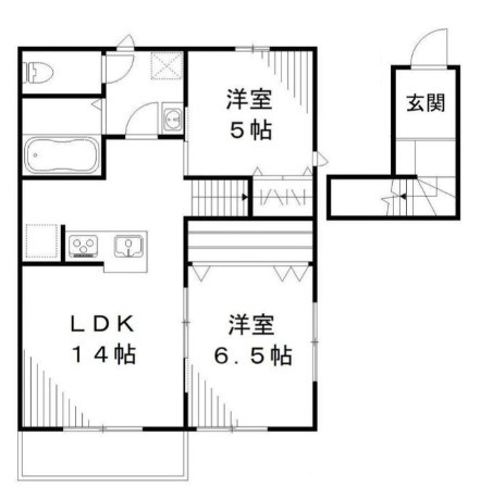 サニーコートⅡの間取り