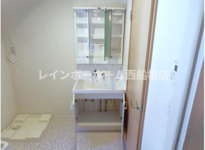 サニーコートⅡの独立洗面台