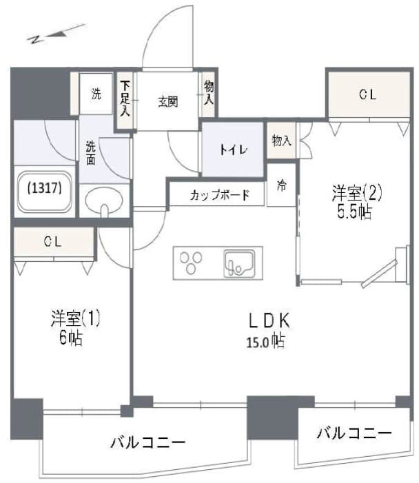 三鷹市下連雀３丁目の中古マンション