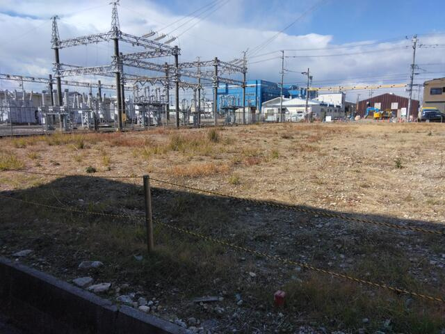 【仲介/売土地】莇生町水洗の前面道路含む現地写真|現地写真（Ｒ７．２月撮影）