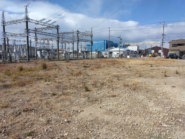 【仲介/売土地】莇生町水洗の前面道路含む現地写真|現地写真（Ｒ７．２月撮影）