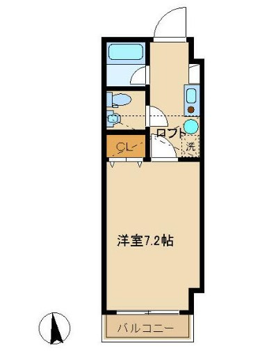 メゾン朋泉高砂の間取り