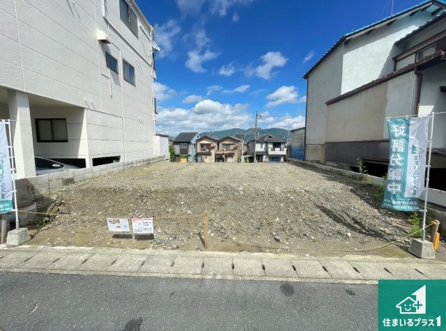 ★京都市山科区川田山田　新築一戸建ての外観|現在建築中！落ち着いた街並みで新生活を始めることが出来そう！周辺の物件も併せてご紹介させて頂きます！