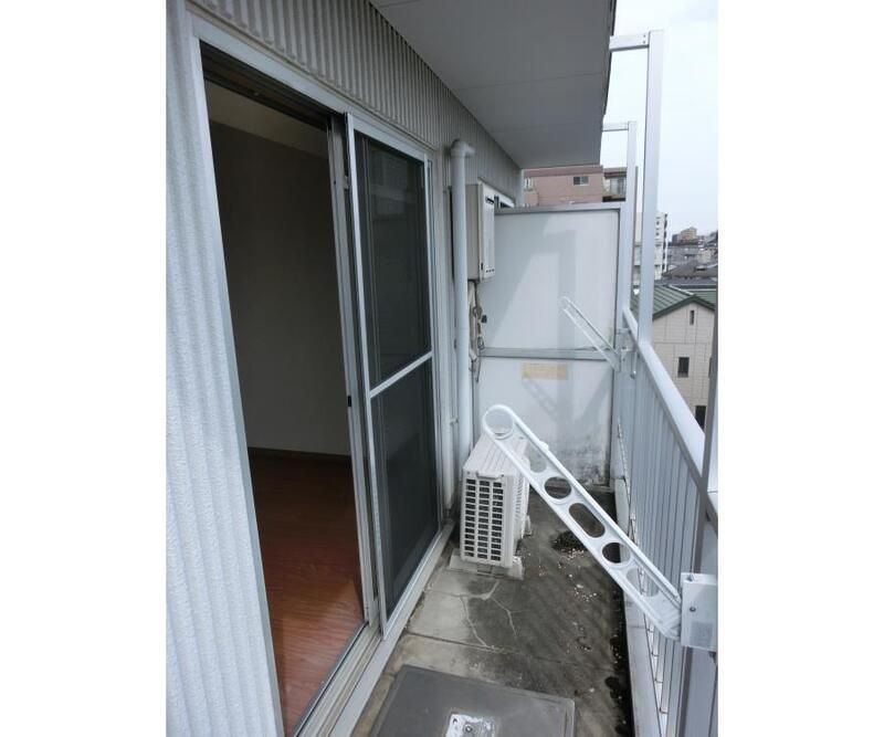 エステート北町のバルコニー