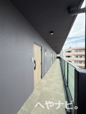【その他】 | メイクスアート上前津Ⅵ | ★共用廊下 ※高層階イメージ