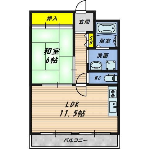 【間取り】 | 吉田マンション