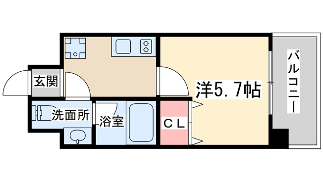 【間取り】 | レオンコンフォート新梅田2