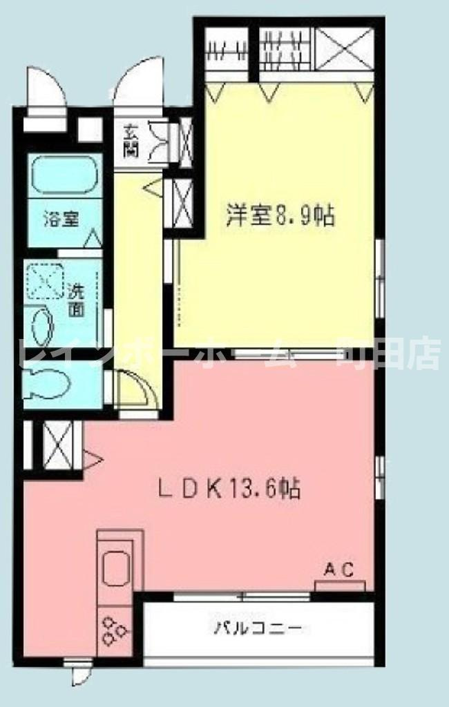 グランデュール橋本※初期費用分割後払いサービス利用可能物件の間取り