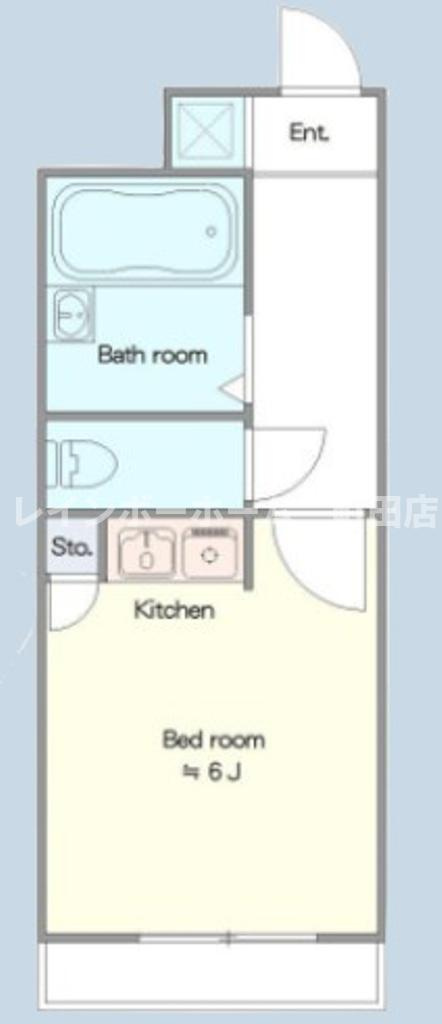 JOYハウス南大沢※初期費用分割後払いサービス利用可能物件の間取り