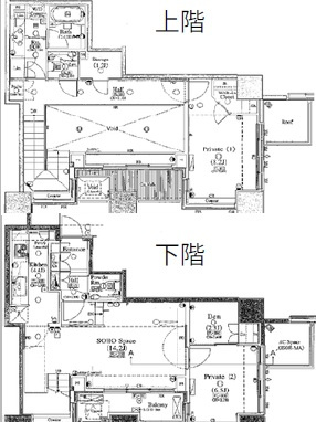 THE TOWERS DAIBA EAST（ザ タワーズ ダイバ イースト）の間取り