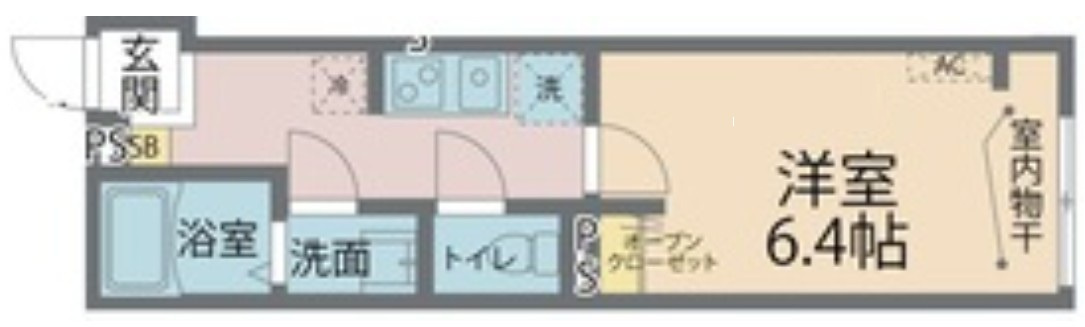 カインドネス新秋津の間取り