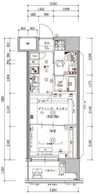 ベルシード綾瀬ドゥーエ♯Ｒの間取り|間取りです。