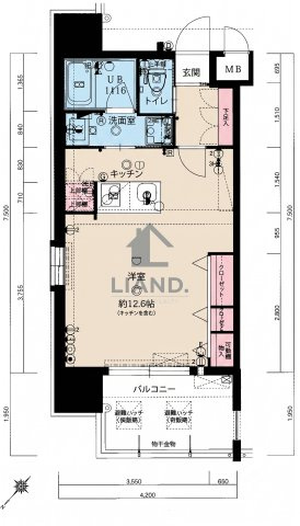  サヴォイコートオブアームズ　春吉小学校区の間取り|サヴォイコートオブアームズ