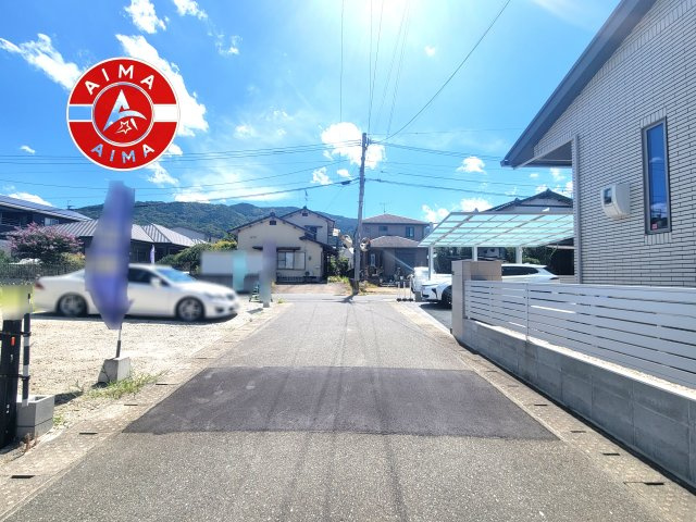 大野城市大城2丁目第2-1棟（1号棟）の外観|前面道路含む現地の写真です。