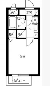 スカイコート成増の間取り