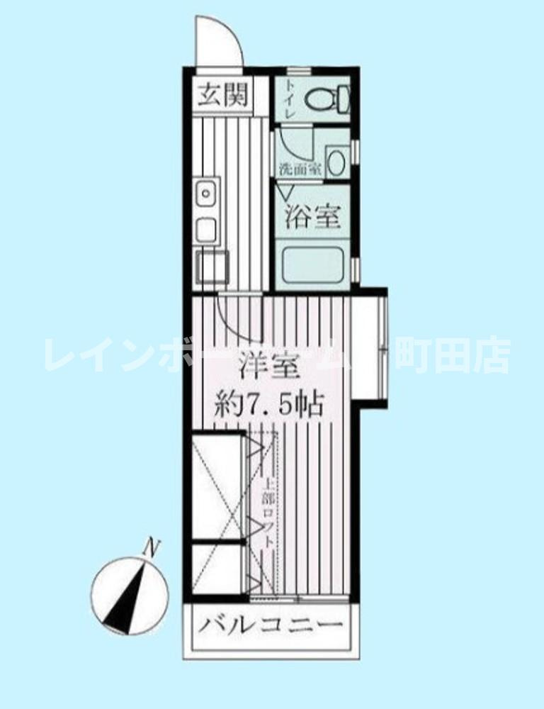 ヒルトップあかね台※初期費用分割後払いサービス利用可能物件の間取り