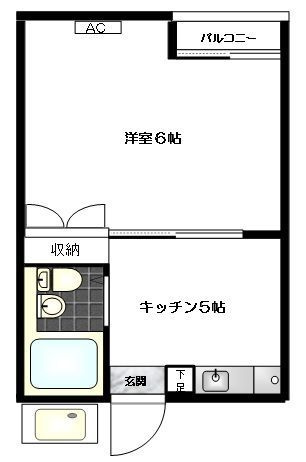 プラザドゥオスカーの間取り|間取りです。