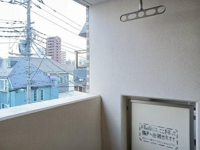 スウィートバジルのバルコニー