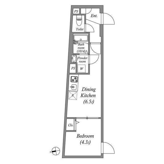 【間取り】 | SOLASIA　residence荻窪Ⅱ