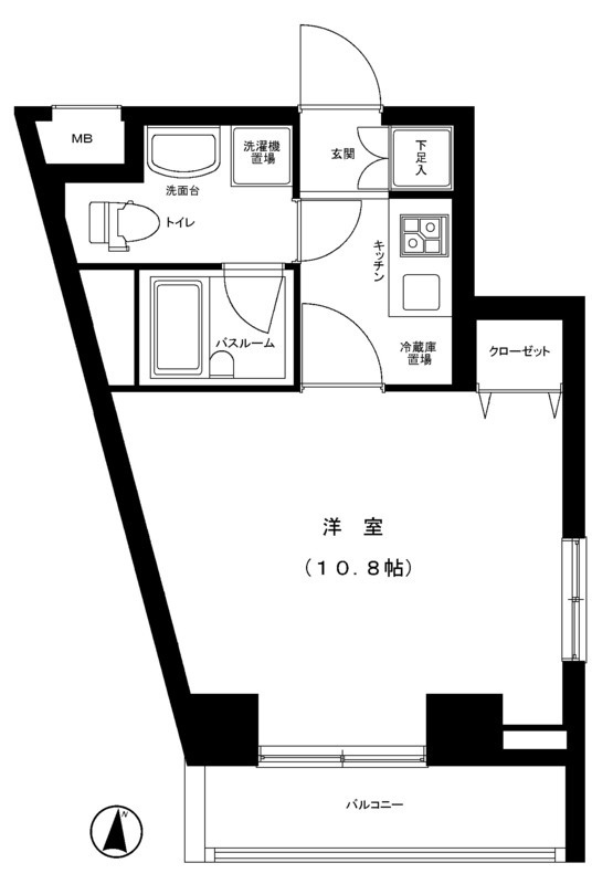 グランフォース練馬の間取り
