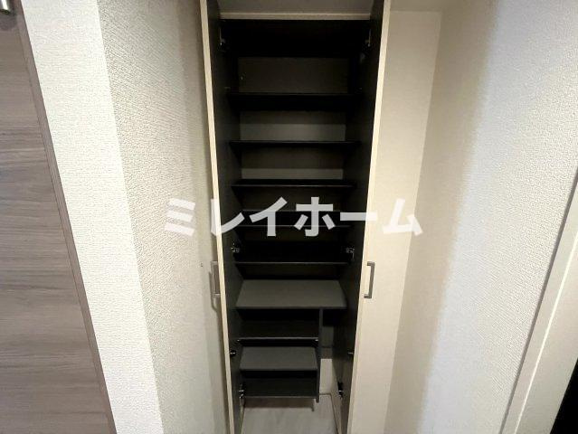 セレスティア中央Ⅱの玄関