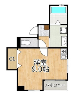 【間取り】 | 深沢ビル | 間取りです。