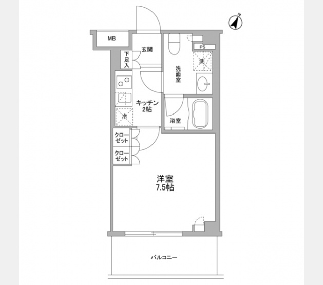 【間取り】 | フレアージュ白金台 | 間取