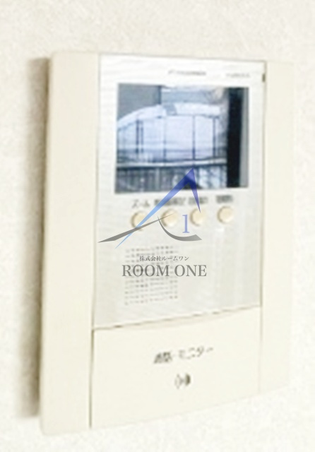 メゾン桐原のセキュリティ|モニター付インターホンです。