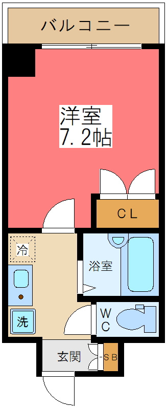 ヴェルト杉並サウスヒルの間取り