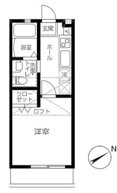 ロワール伊勢宿の間取り
