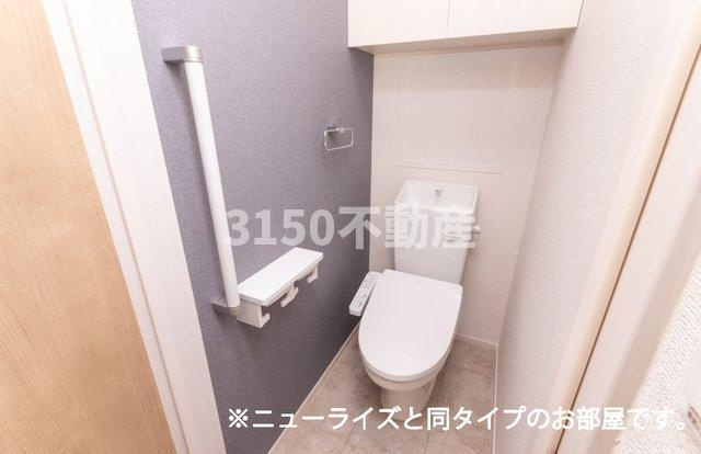 サニーハウスⅥのトイレ|トイレもきれいです