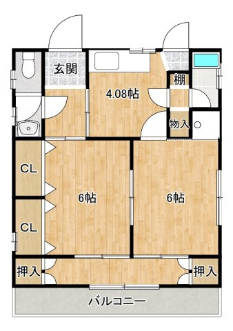 西喜　ト号の間取り