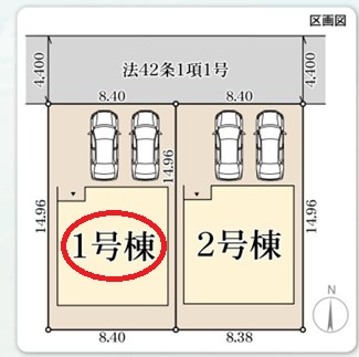 【区画図】 | リーブルガーデン姫路市大津区長松４期 | 区画図
