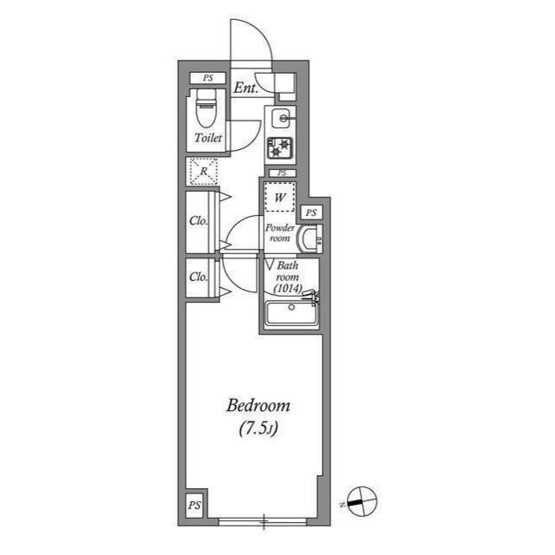 【間取り】 | SOLASIA　residence荻窪Ⅱ
