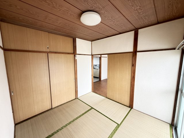 富士コーポの寝室