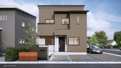 【外観パース】 | 岩倉長谷町　土地【建築条件無し・更地渡し】