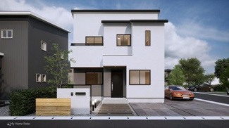 【外観パース】 | 岩倉長谷町　土地【建築条件無し・更地渡し】